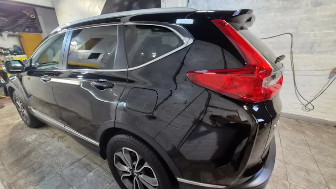 Honda CR-V rear ceramic coating gloss result in Warrington — full exterior protection at WCD Car Detailing WA5